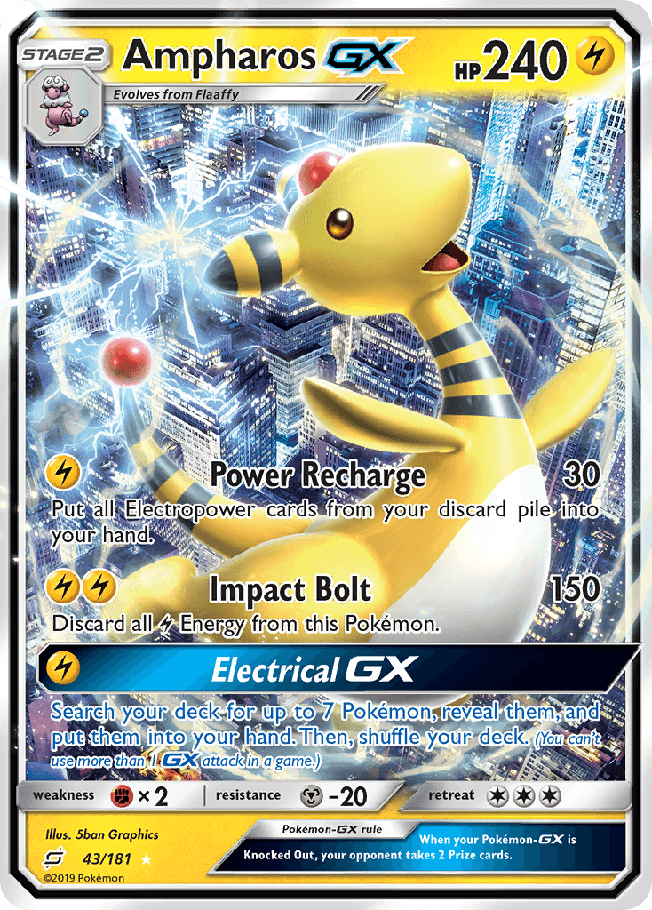 Ampharos GX #43