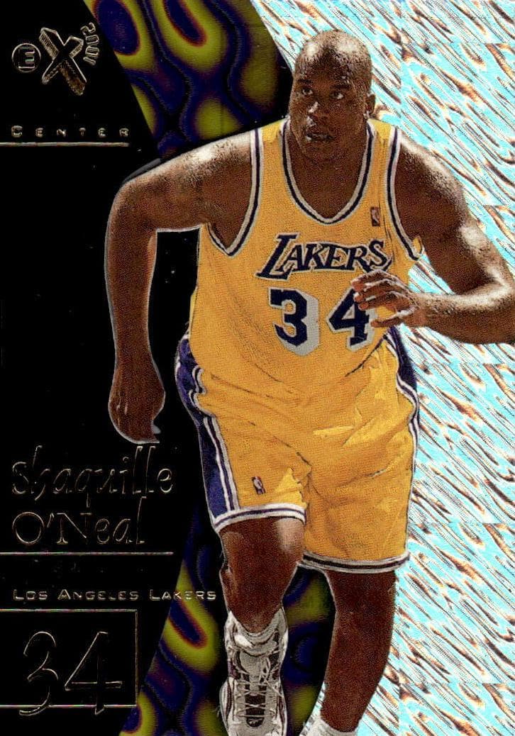 Shaquille O'Neal 1997 skybox E-x2001
