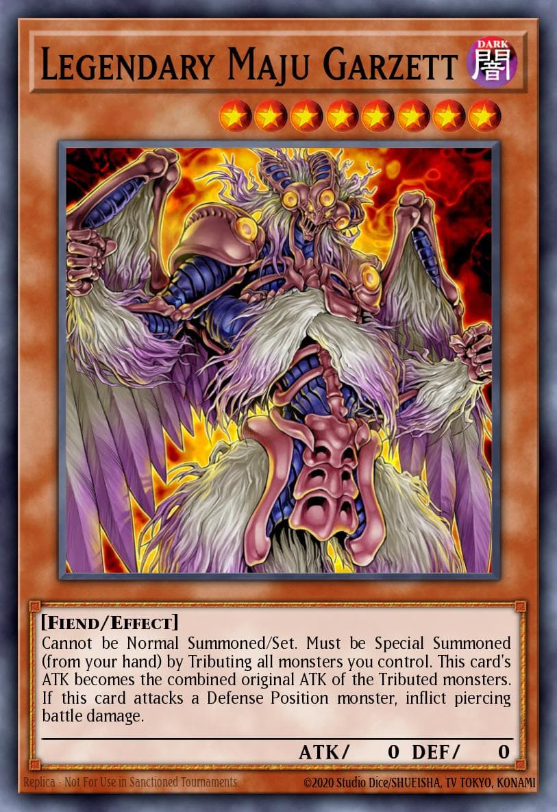 Legendary Maju Garzett #SR06-EN009