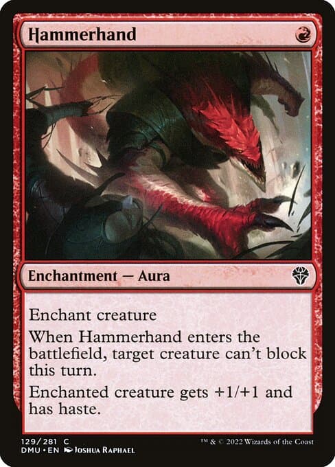 Hammerhand 2022 Magic: The Gathering Dominaria United