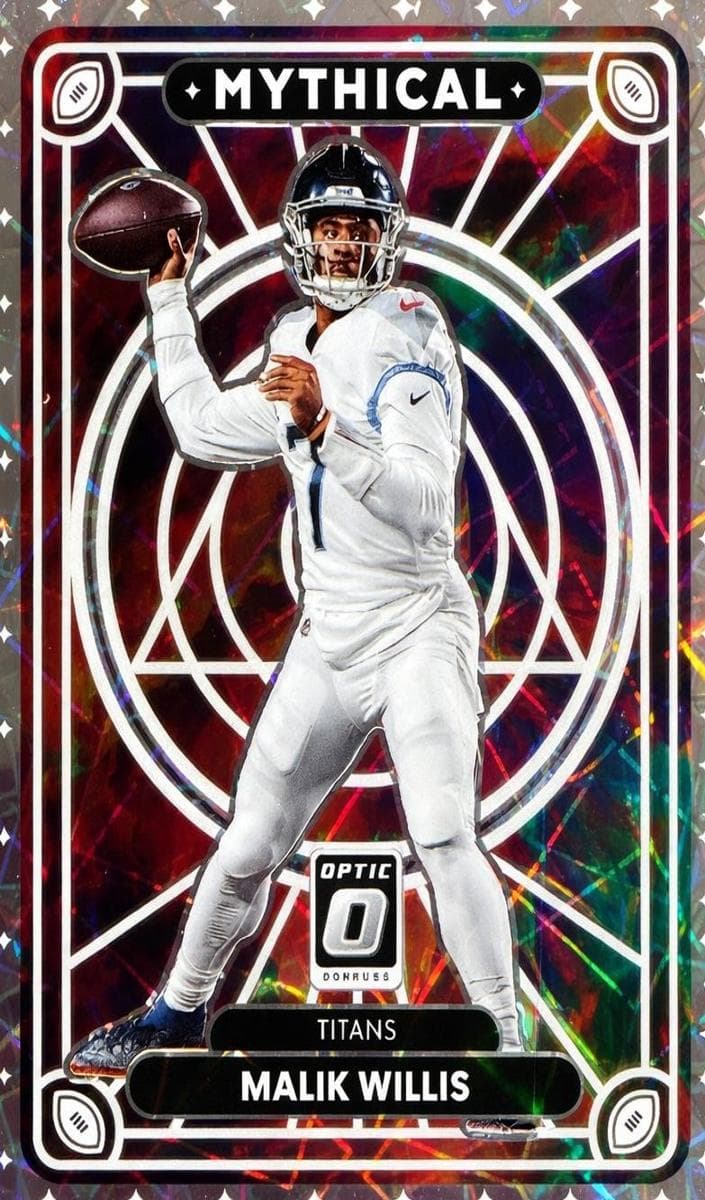 Malik Willis 2022 panini Donruss Optic