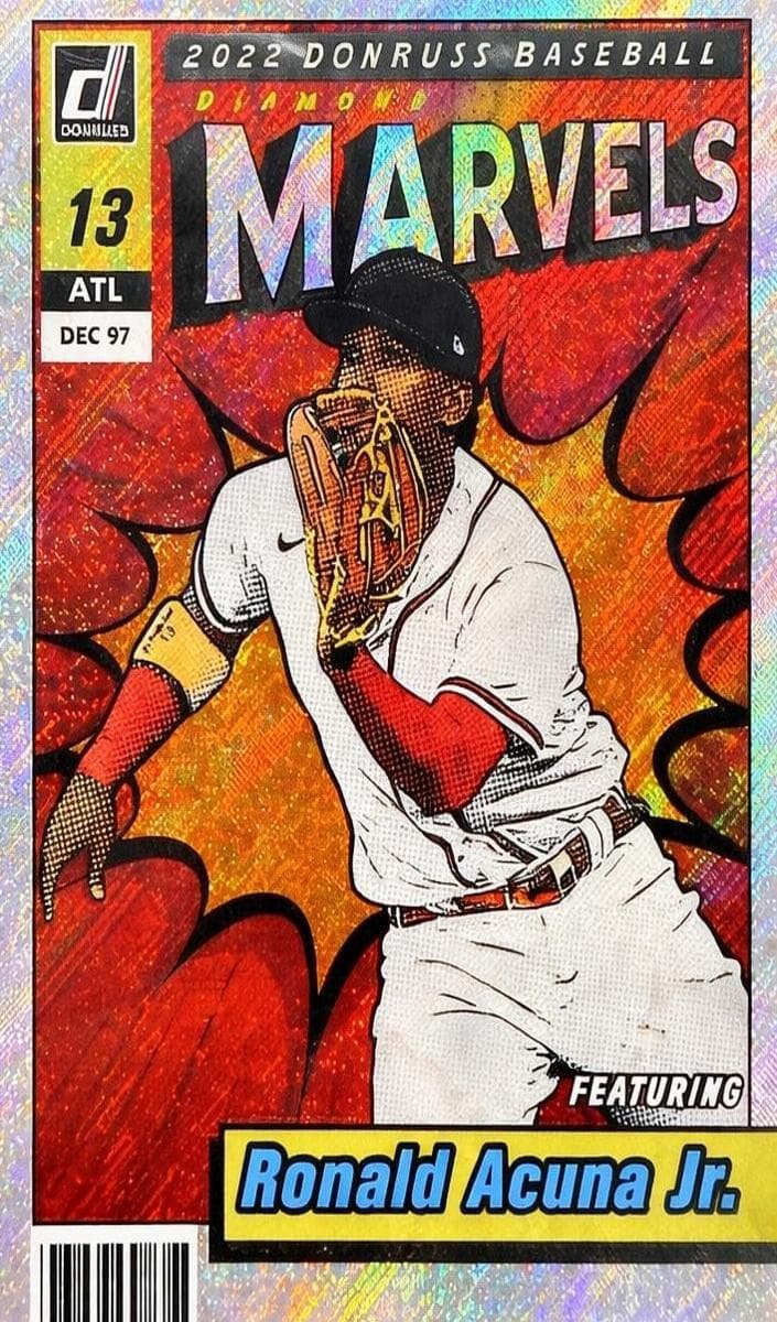 Ronald Acuna Jr. 2022 panini Donruss
