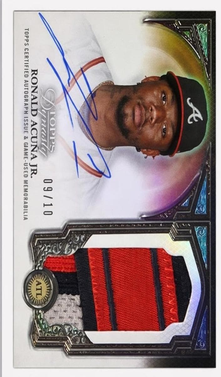 Ronald Acuña Jr. 2023 topps Topps Dynasty