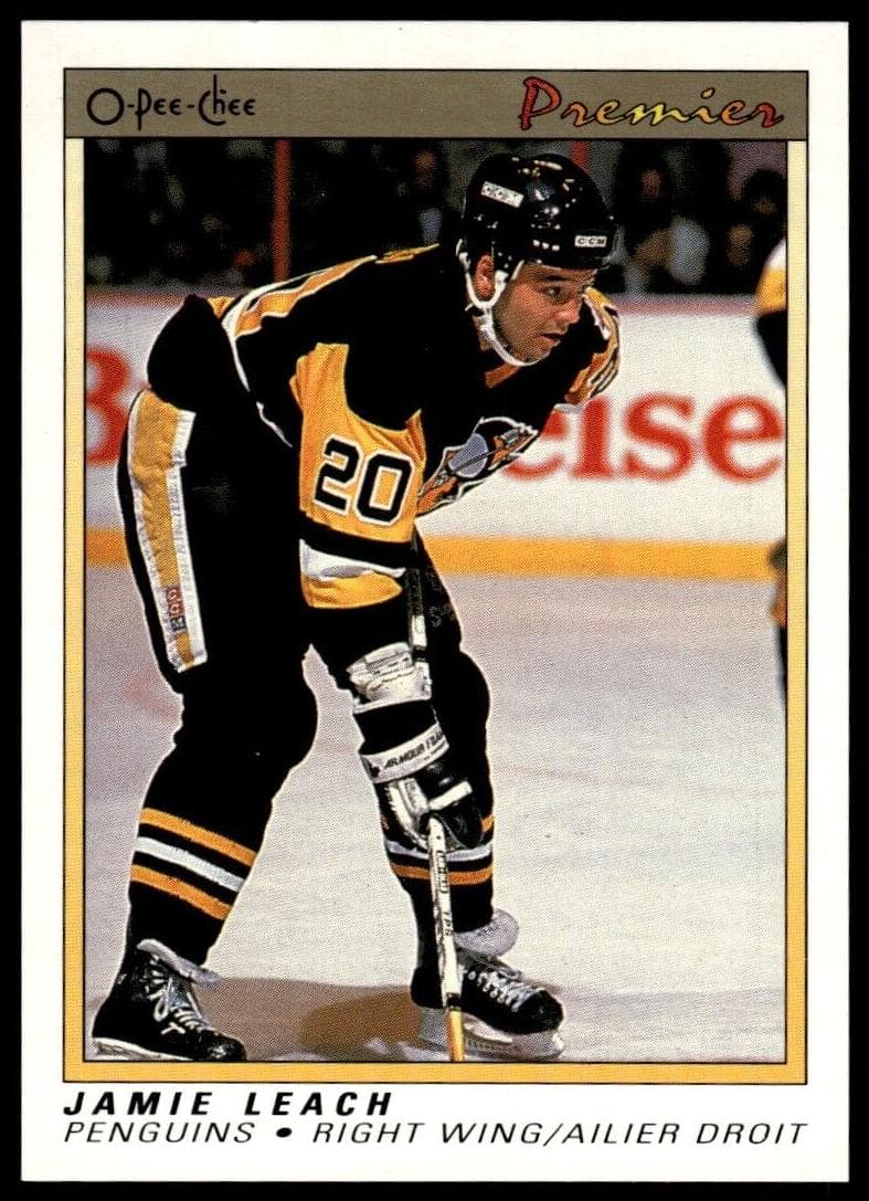 Jamie Leach trading card