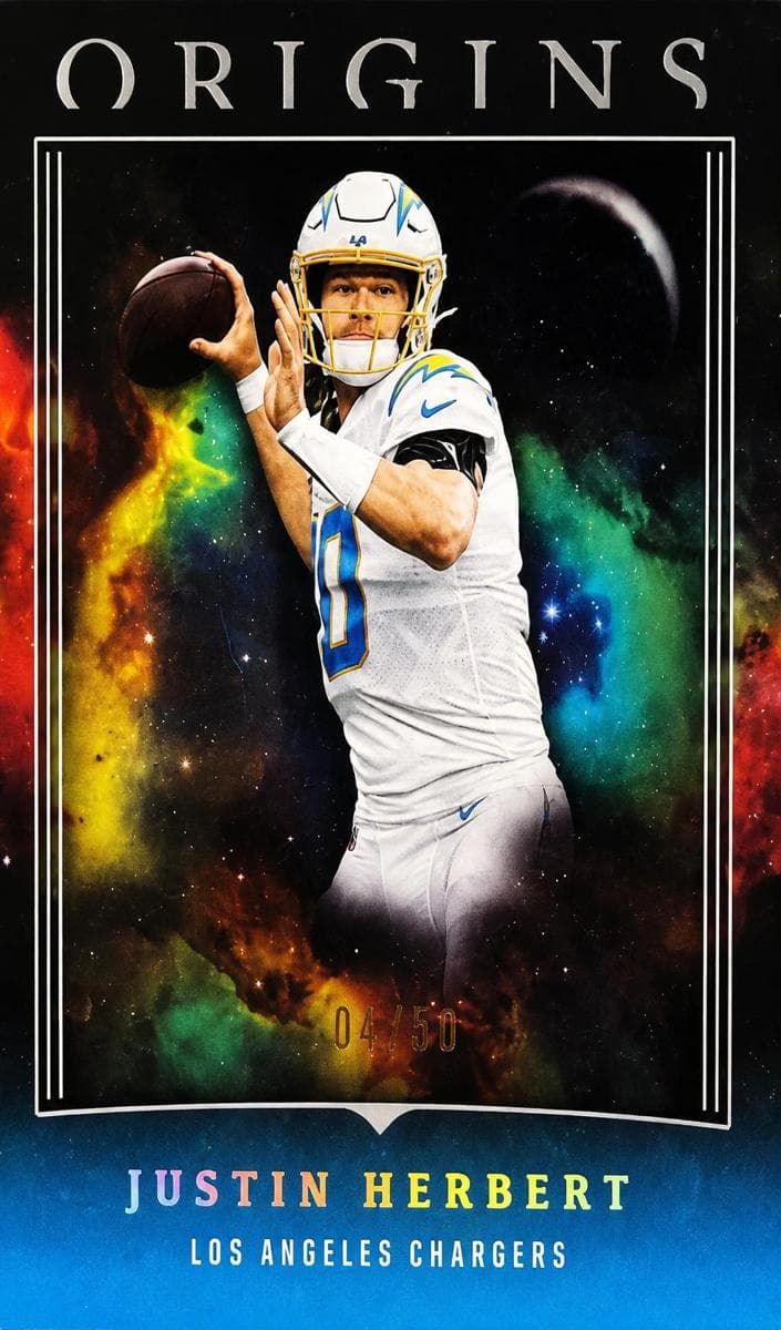 Justin Herbert 2023 panini Panini Origins