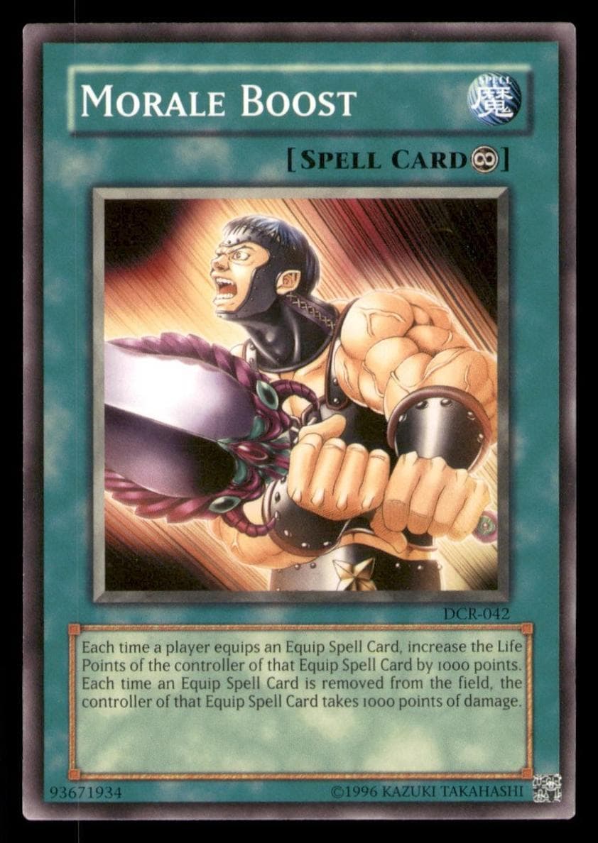 Morale Boost 2003 Yu-Gi-Oh! Dark Crisis 1st Edition