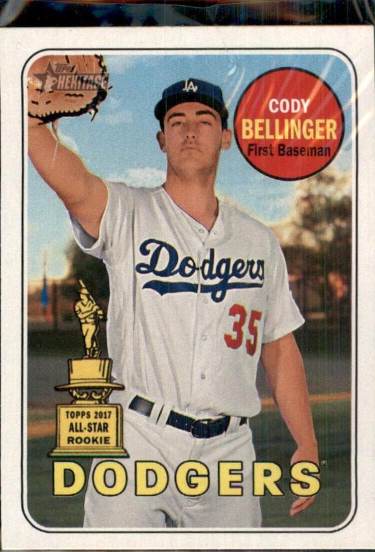 Cody Bellinger 2018 topps Topps Heritage