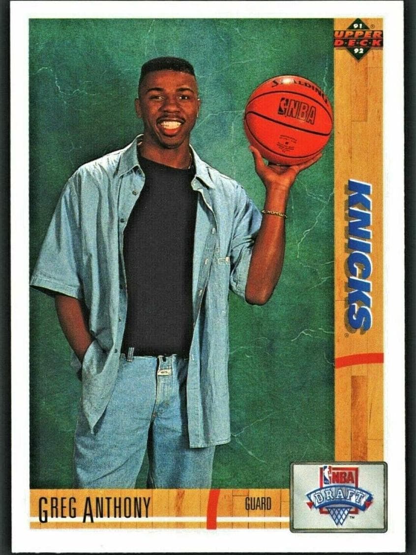 Greg Anthony 1991 upper-deck Upper Deck