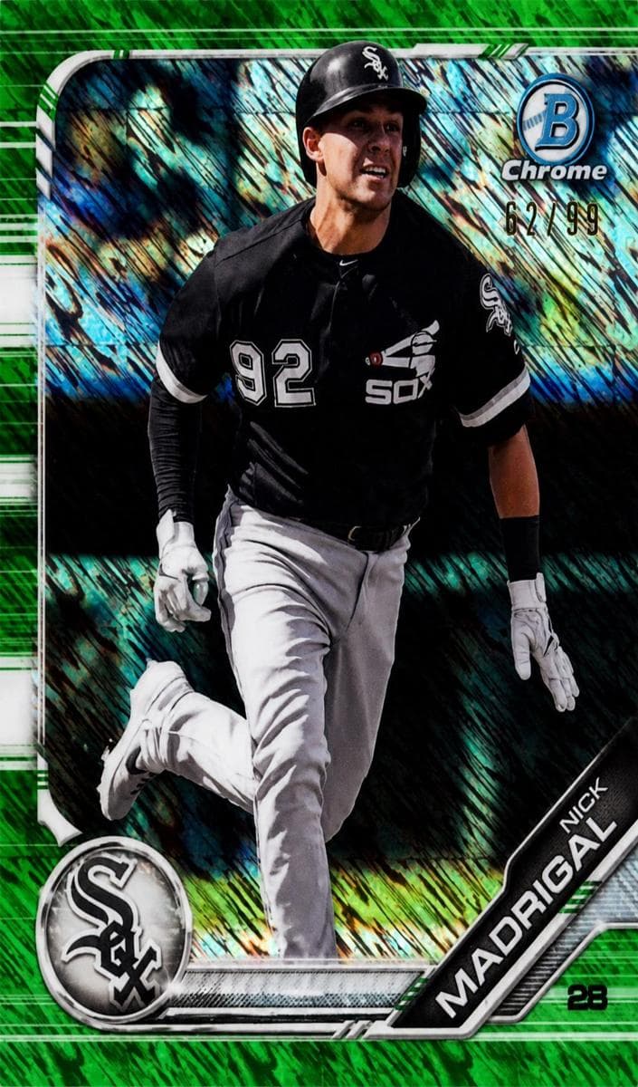 Nick Madrigal 2019 bowman Bowman Chrome