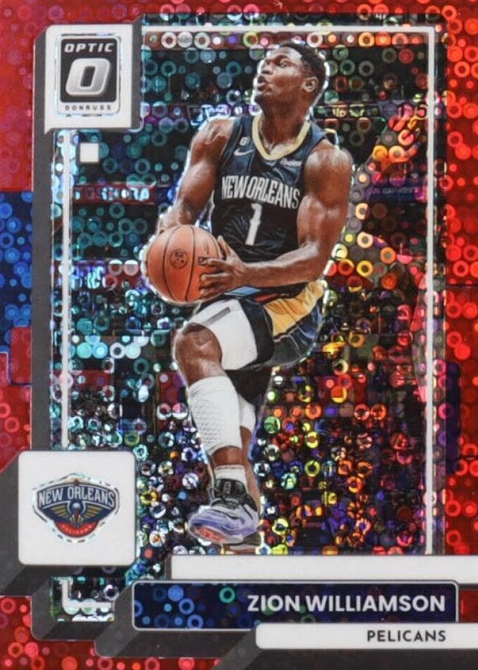Zion Williamson 2022 panini Donruss Optic