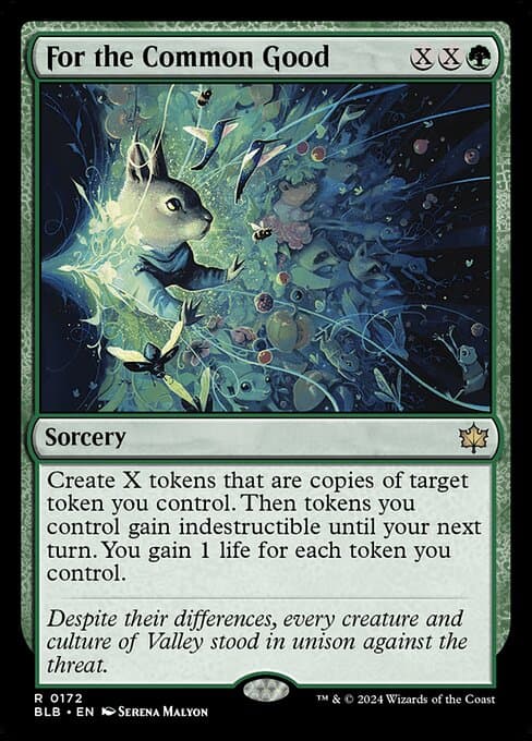 For the Common Good 2024 Magic: The Gathering Bloomburrow