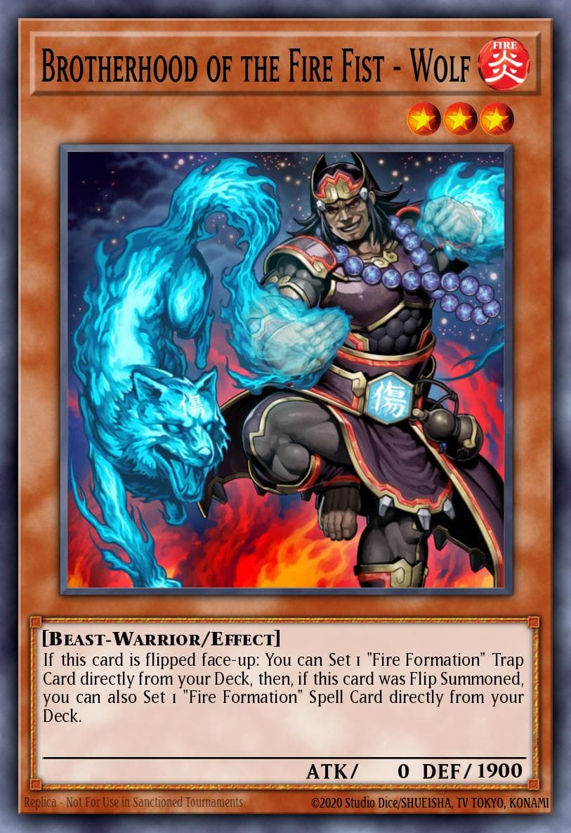 Brotherhood of the Fire Fist - Wolf #MP14-EN012