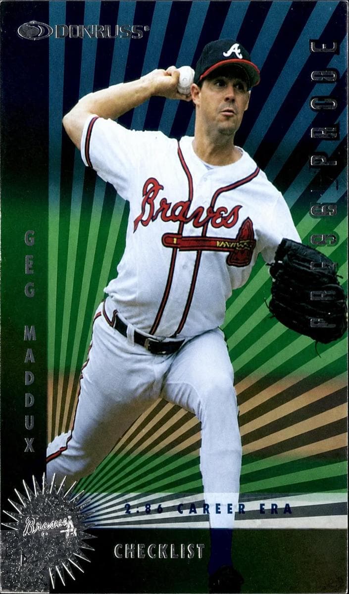Greg Maddux 1997 panini Donruss