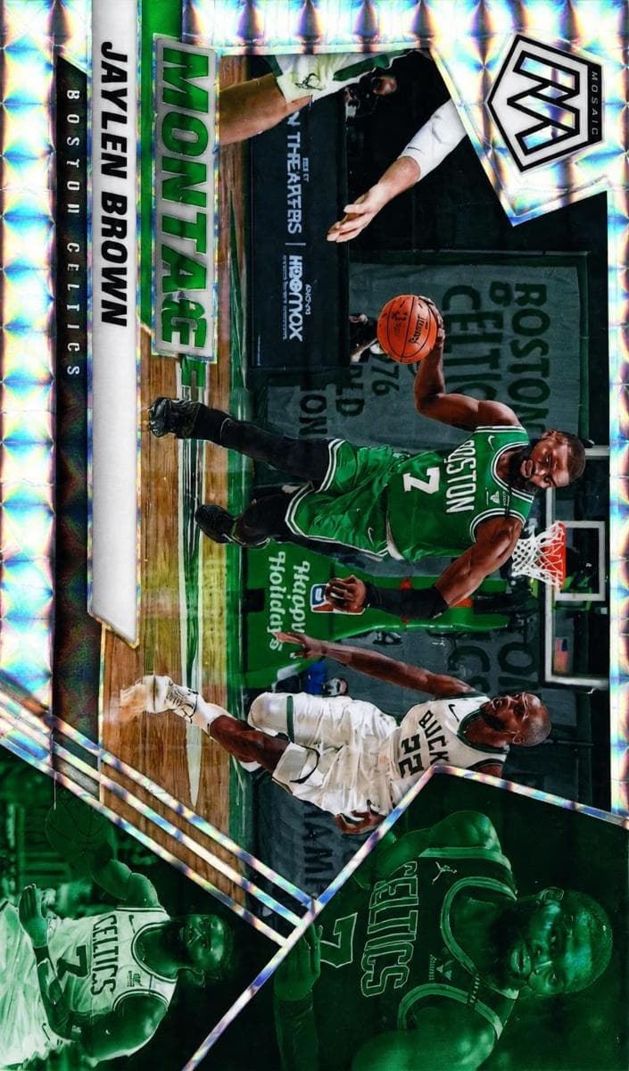 Jaylen Brown 2020 panini Panini Mosaic