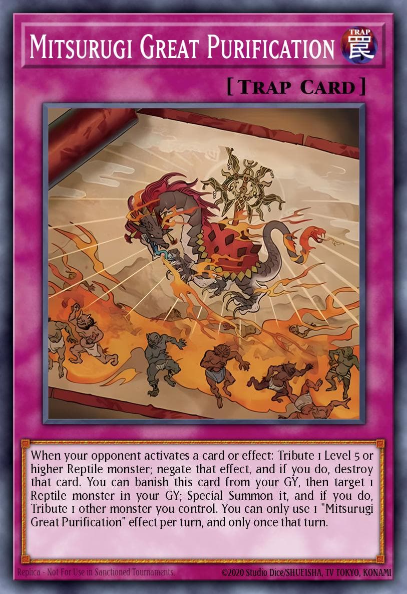 Mitsurugi Great Purification 2025 Yu-Gi-Oh! Supreme Darkness