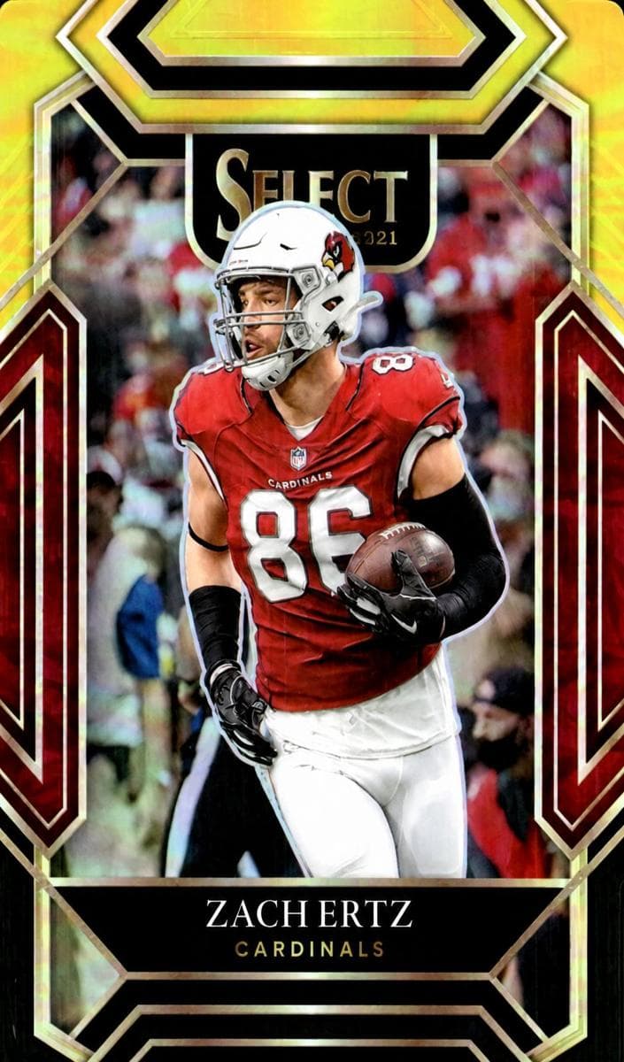 Zach Ertz 2021 panini Panini Select