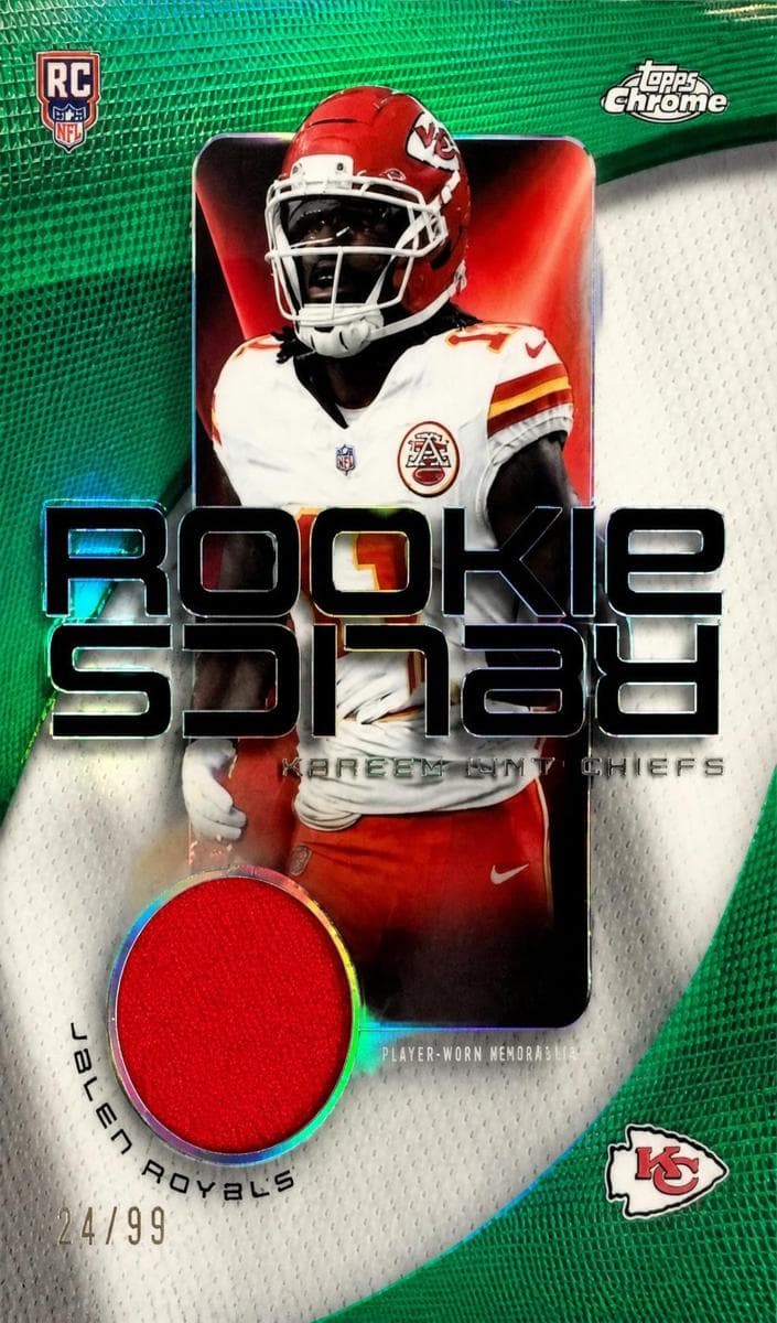 Jalen Royals 2025 topps Topps Chrome