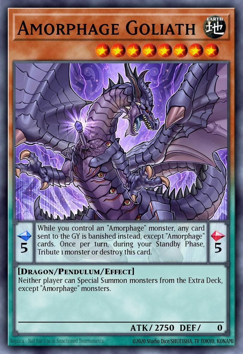 Amorphage Goliath 2016 Yu-Gi-Oh!