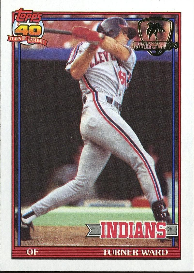 Turner Ward 1991 topps Topps