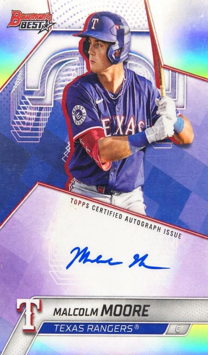 Malcolm Moore 2025 bowman Bowman Best