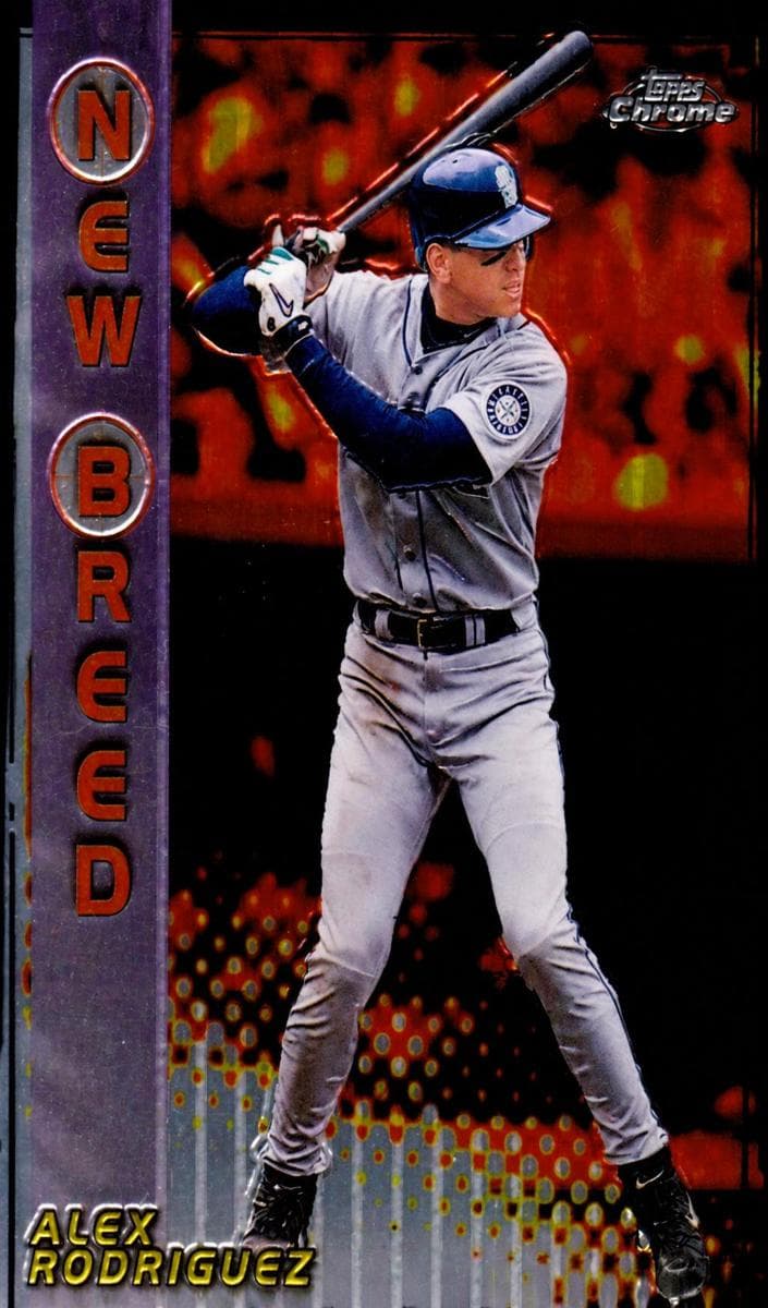 Alex Rodriguez 1999 topps Topps Chrome