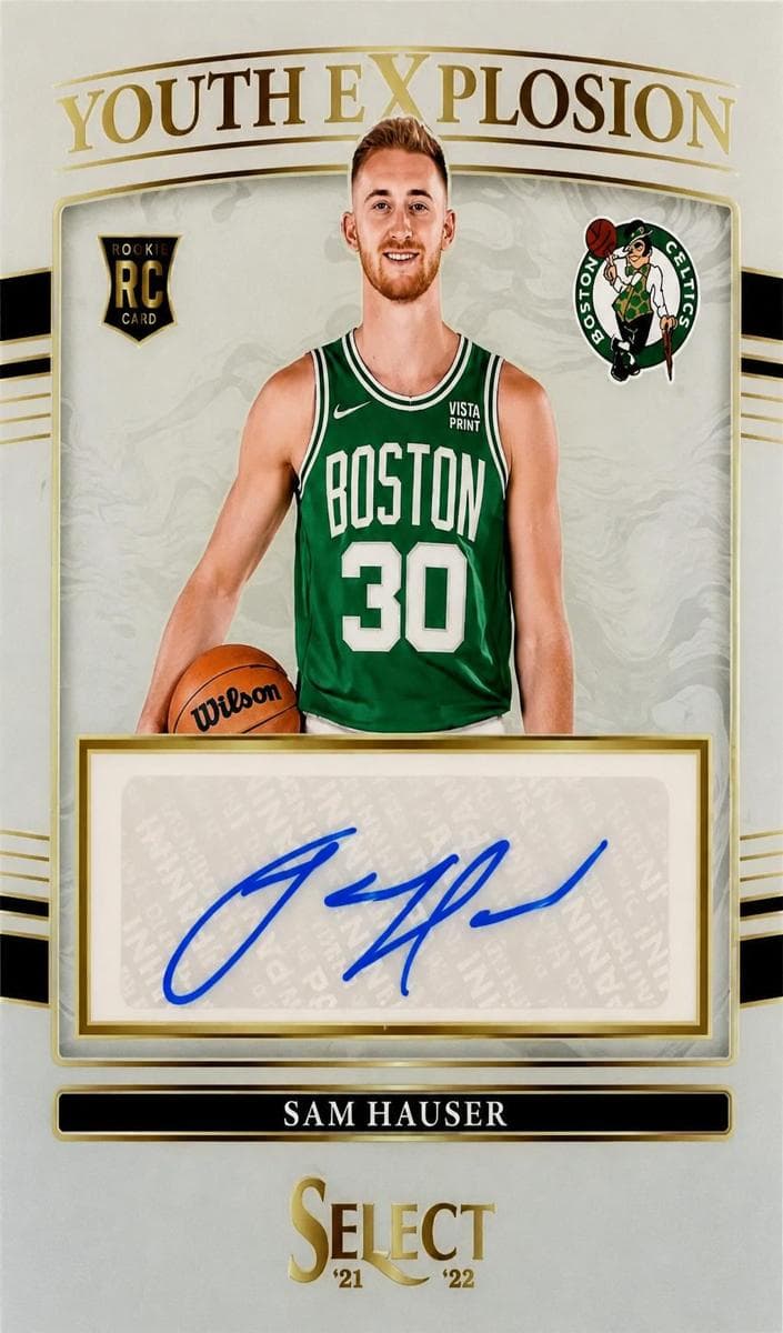 Sam Hauser 2021 panini Panini Select