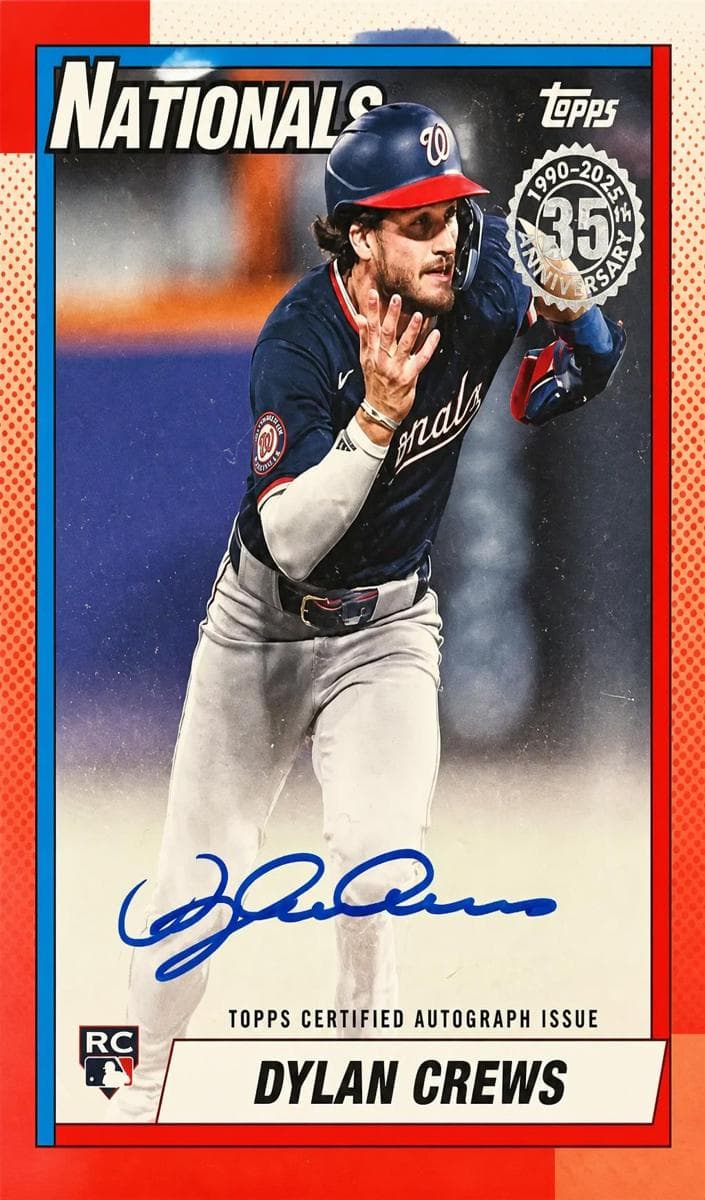 Dylan Crews 2025 topps Topps