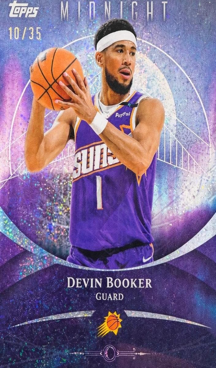 Devin Booker 2025 topps Topps Midnight