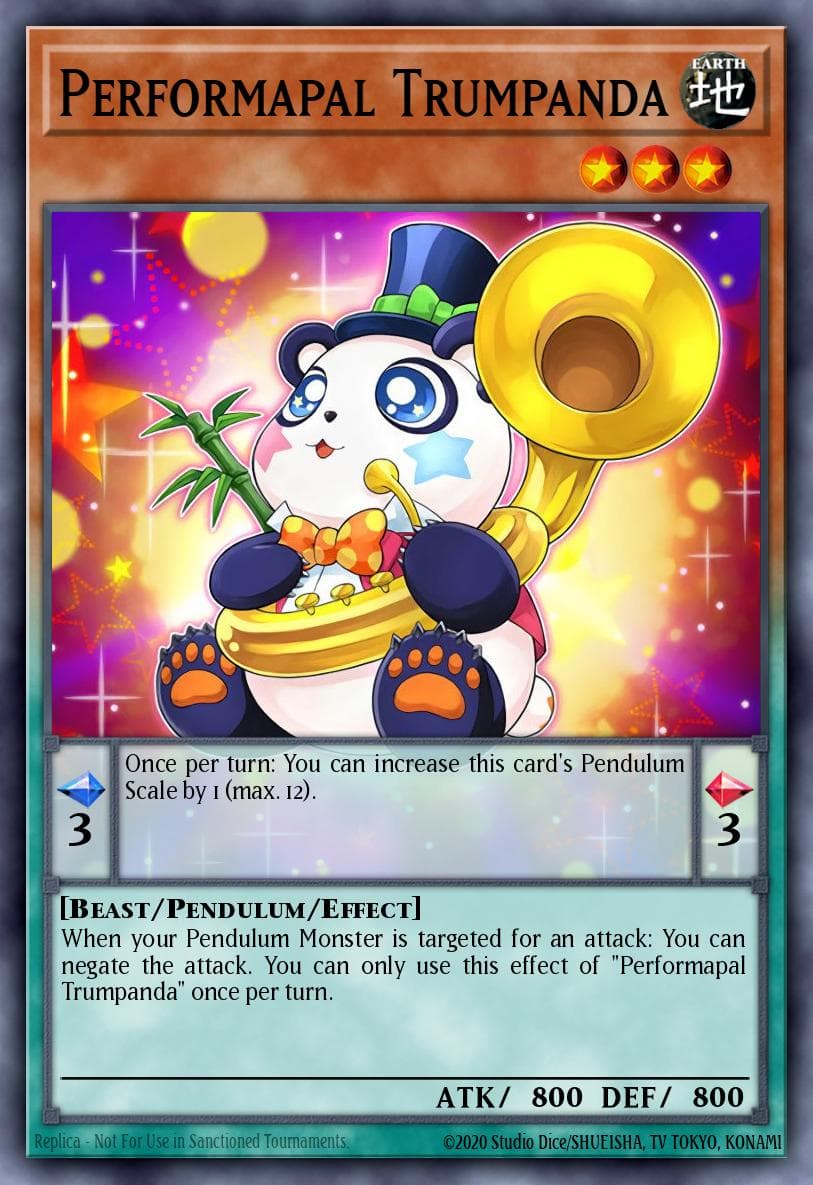 Performapal Trumpanda 2017 Yu-Gi-Oh! Code of the Duelist