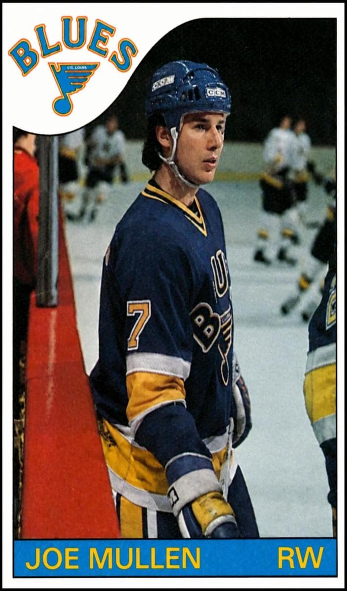 Joe Mullen 1985 topps Topps