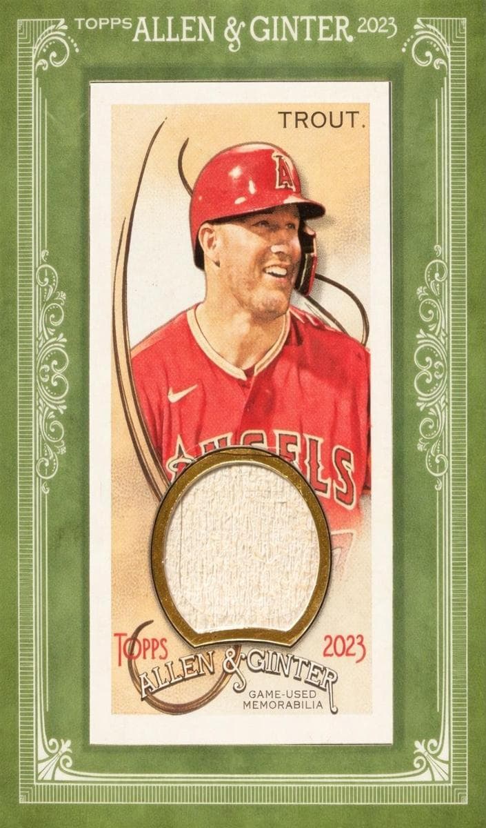 Mike Trout 2023 topps Topps Allen & Ginter