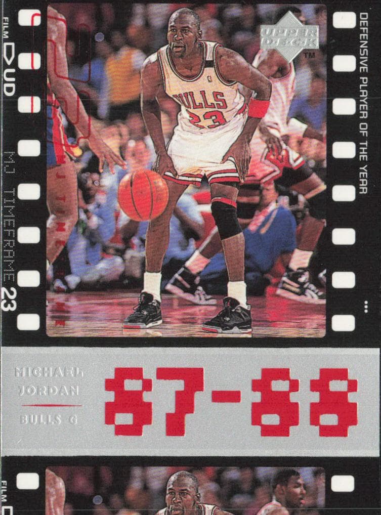 Michael Jordan 1998 upper-deck Michael Jordan Living Legend