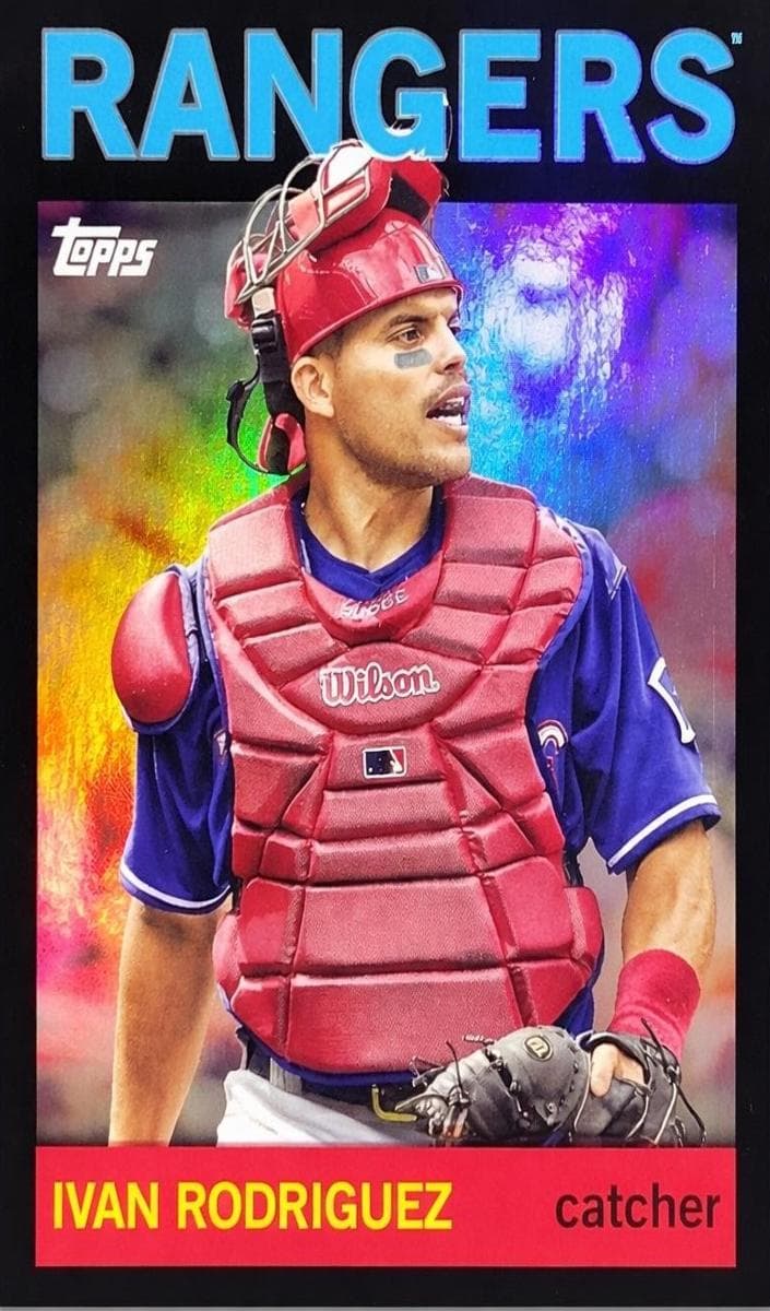 Ivan Rodriguez trading card