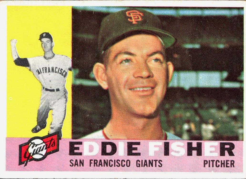 Eddie Fisher 1960 topps Topps