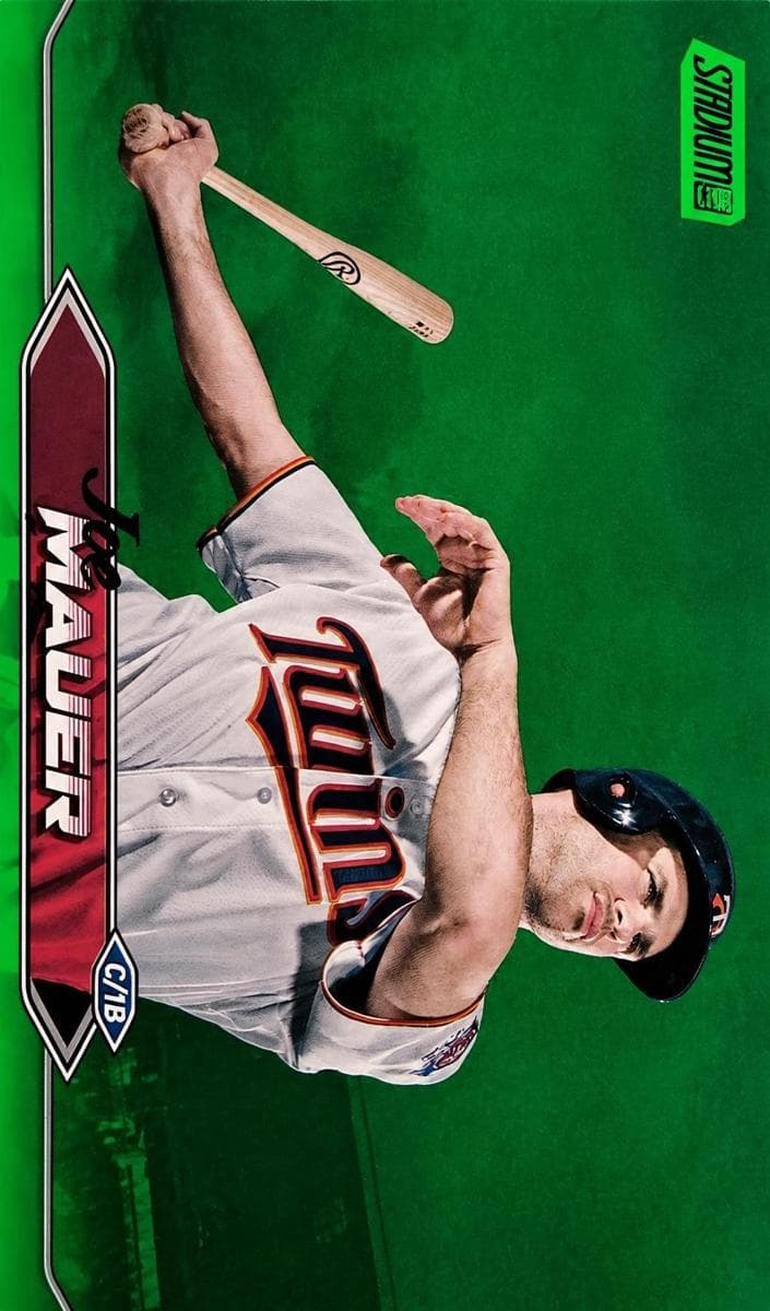 Joe Mauer 2024 topps Stadium Club