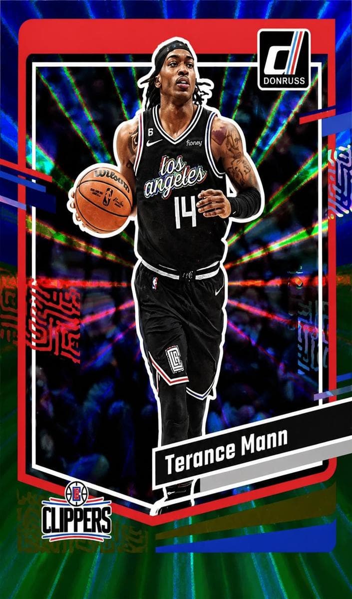 Terance Mann 2023 panini Donruss