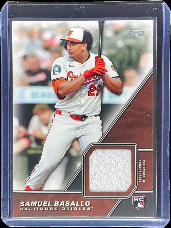Samuel Basallo 2026 topps Topps Series 1 Major League Material