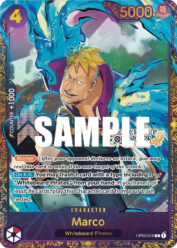 Marco 2023 One Piece Japanese Paramount War