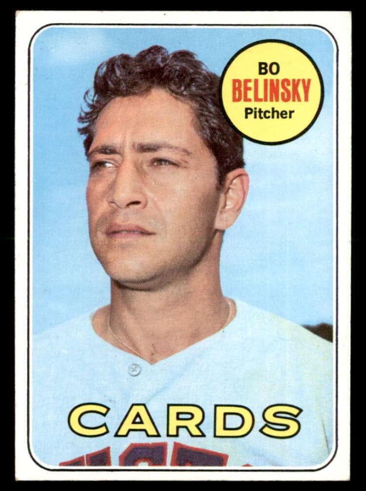 Bo Belinsky 1969 topps Topps