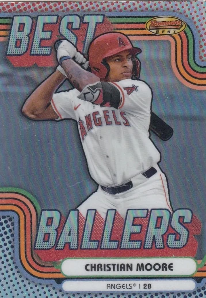 Christian Moore 2024 bowman Bowman's Best