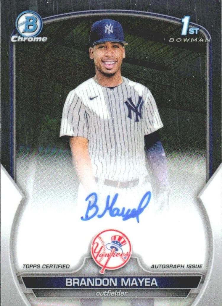 Brandon Mayea trading card