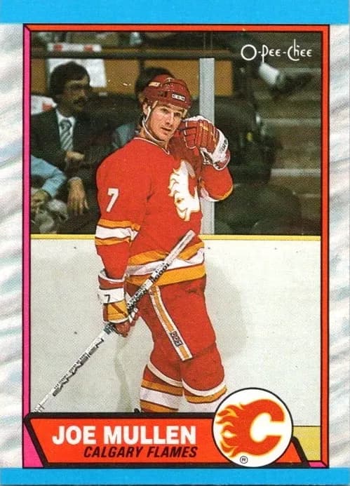 Joe Mullen 1989 topps O-Pee-Chee