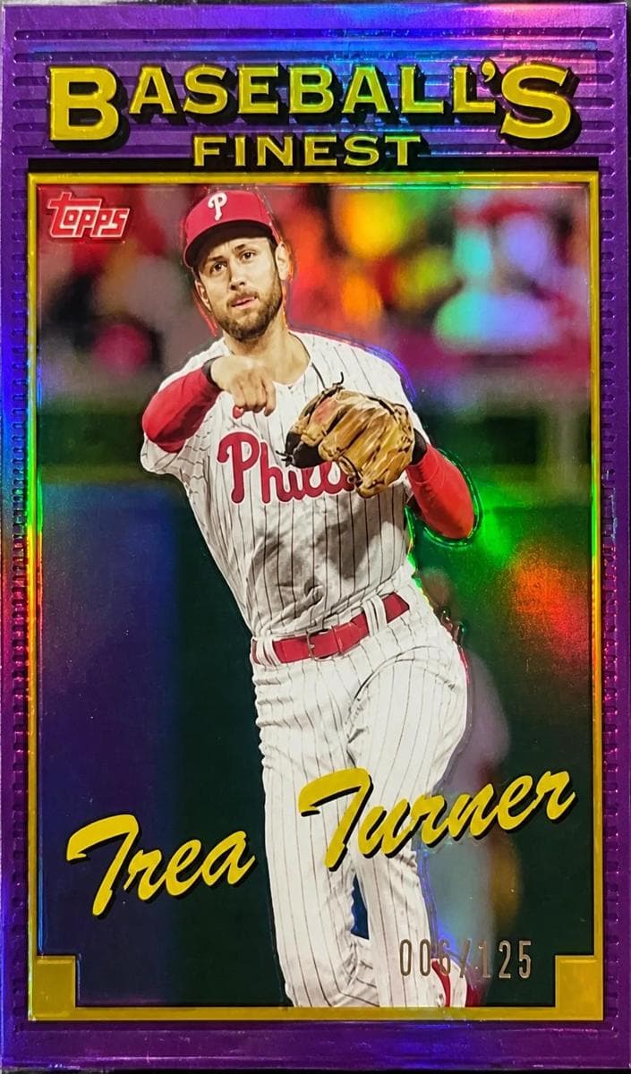 Trea Turner 2024 unknown Finest