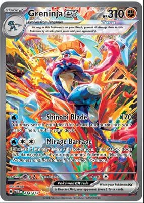 Greninja ex 2024 Pokemon