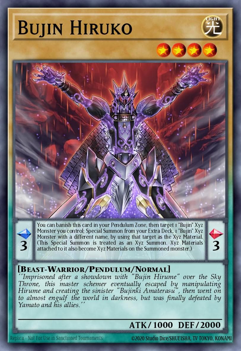 Bujin Hiruko 2017 Yu-Gi-Oh!