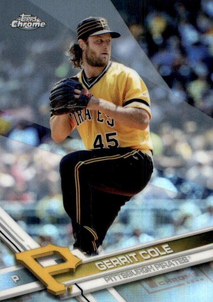 Gerrit Cole 2017 topps Topps Chrome