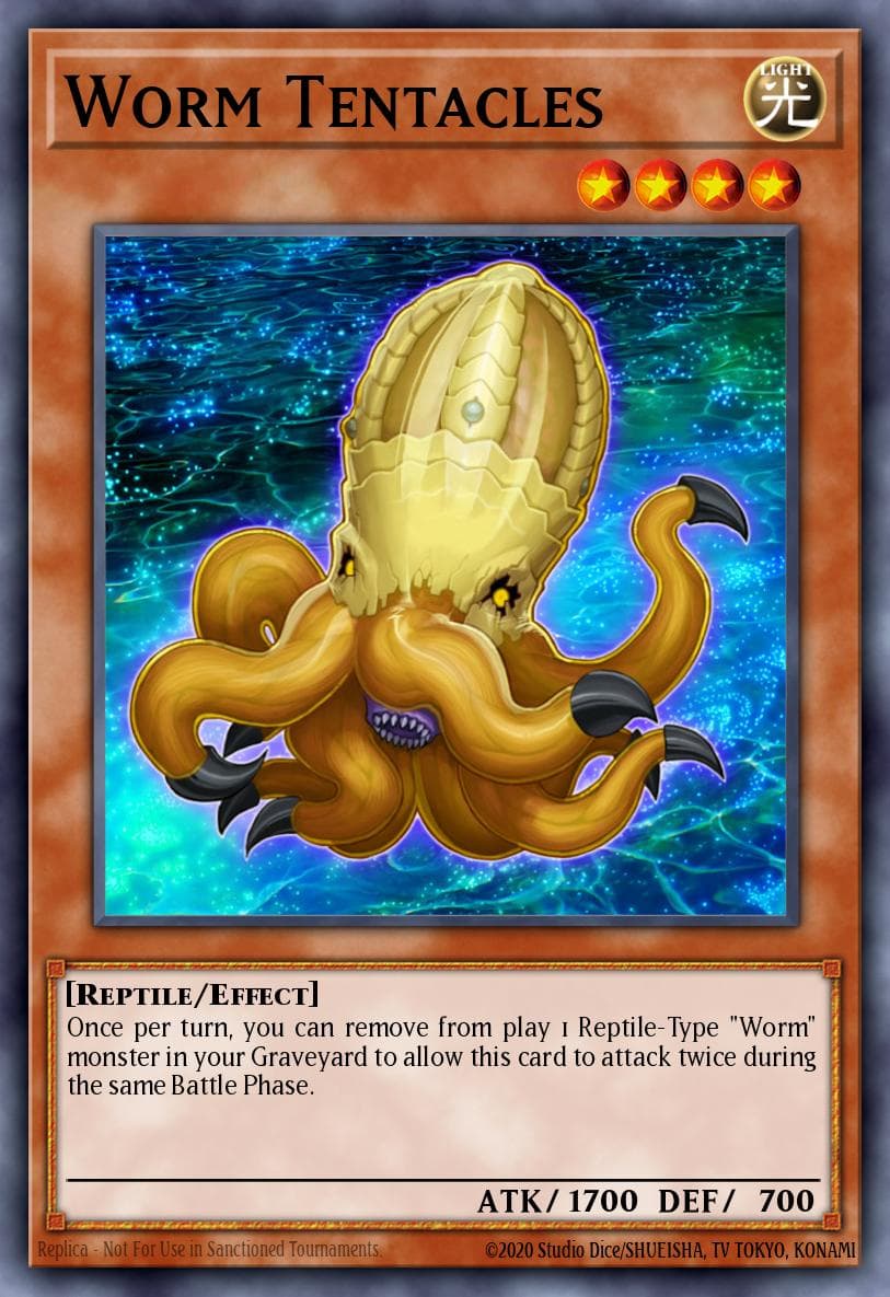 Worm Tentacles 2010 Yu-Gi-Oh! Hidden Arsenal 3