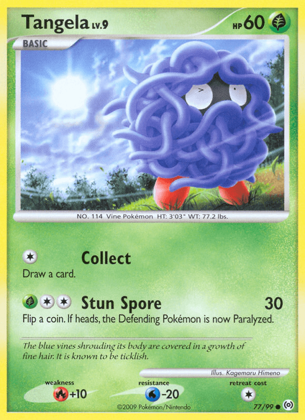Tangela 2009 Pokemon Arceus