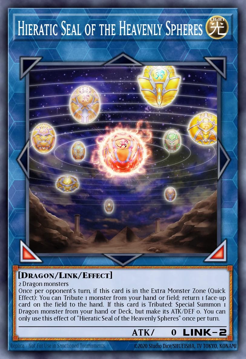 Hieratic Seal of the Heavenly Spheres #DUPO-EN027
