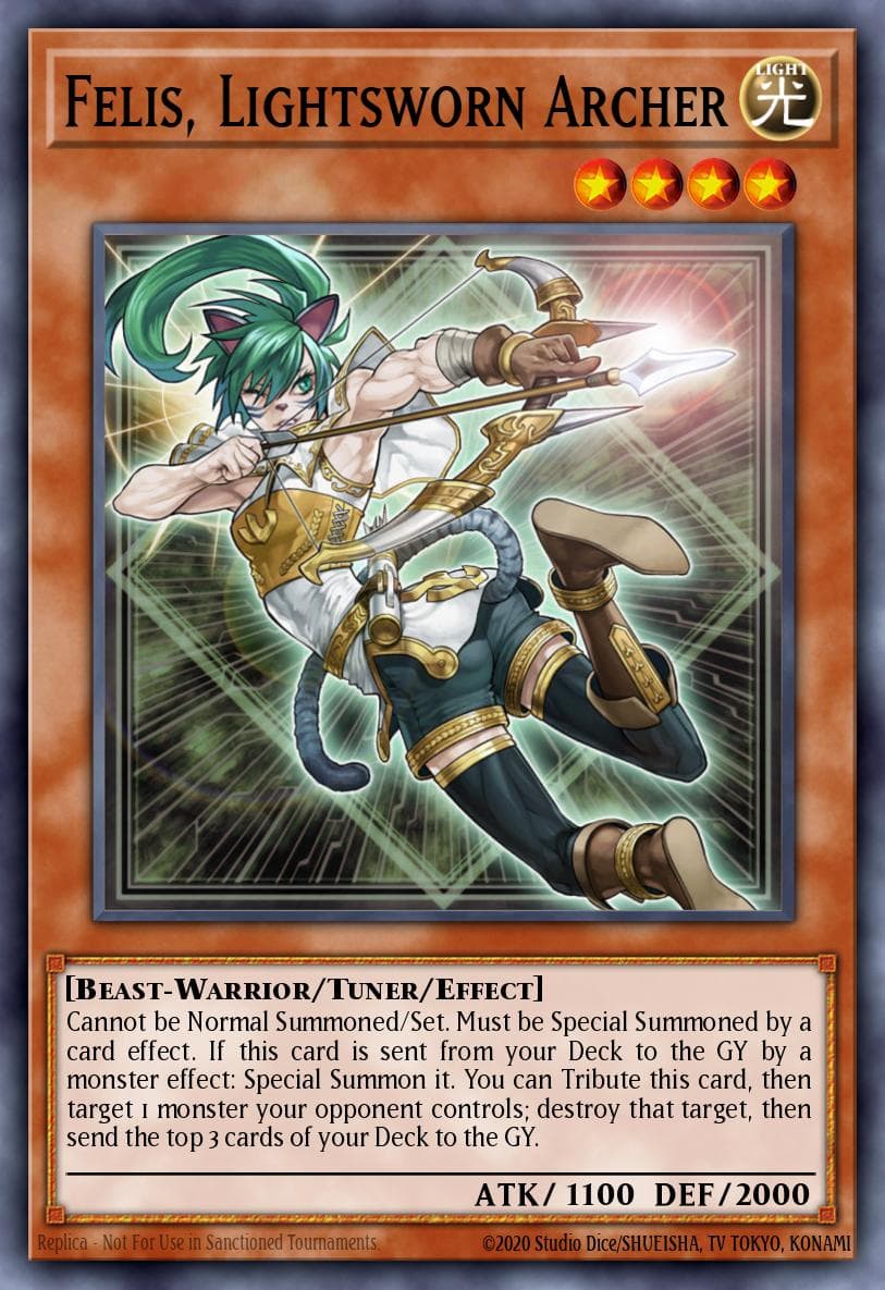 Felis, Lightsworn Archer #SDSH-EN018
